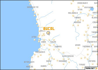map of Bucal