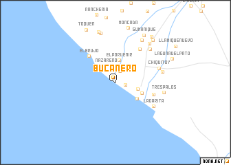 map of Bucanero