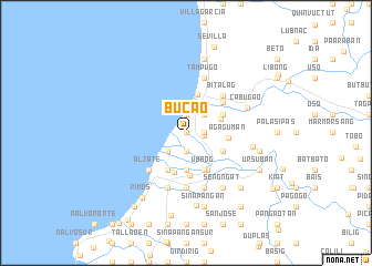 map of Bucao