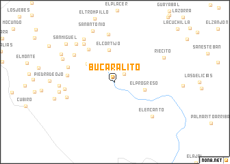 map of Bucaralito