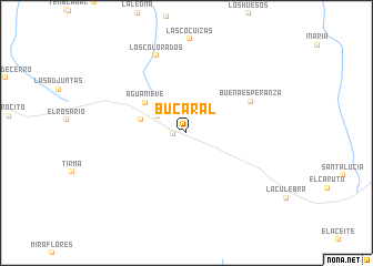 map of Bucaral