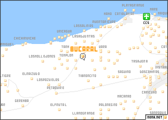 map of Bucaral