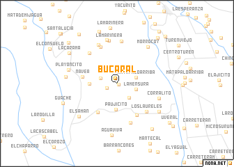 map of Bucaral