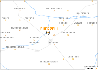 map of Bucareli