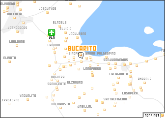 map of Bucarito