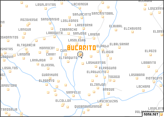 map of Bucarito
