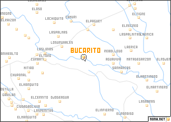 map of Bucarito