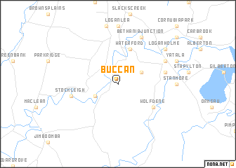 map of Buccan