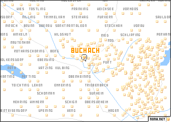 map of Buchach