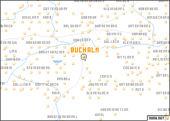 map of Buchalm