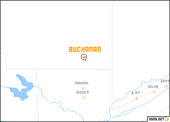 map of Buchanan