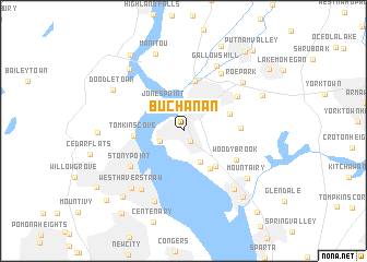 map of Buchanan