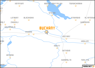 map of Buchany