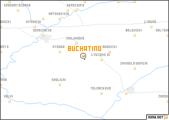 map of Buchatino