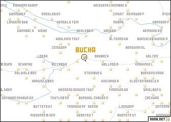 map of Bucha