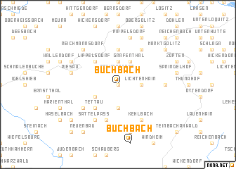 map of Buchbach