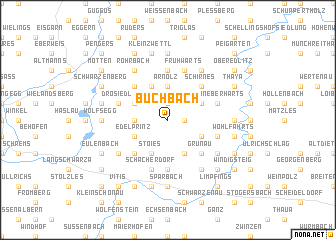 map of Buchbach