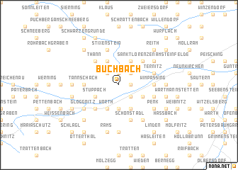 map of Buchbach