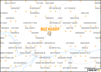 map of Buchdorf