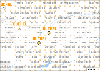 map of Büchel