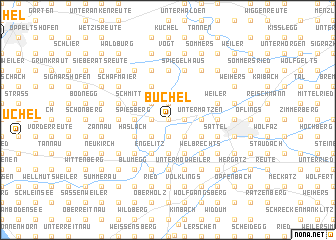 map of Büchel