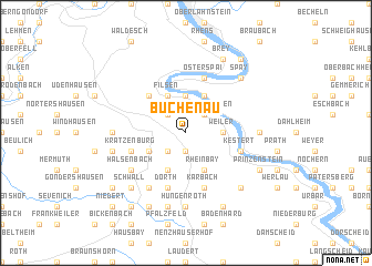 map of Buchenau