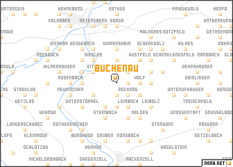 map of Buchenau