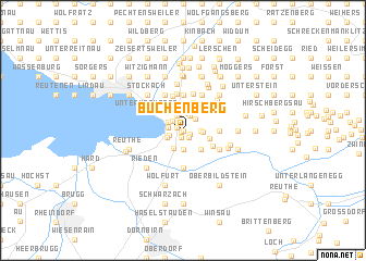 map of Buchenberg