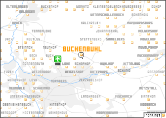 map of Buchenbühl