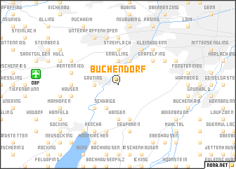 map of Buchendorf