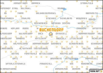 map of Buchendorf