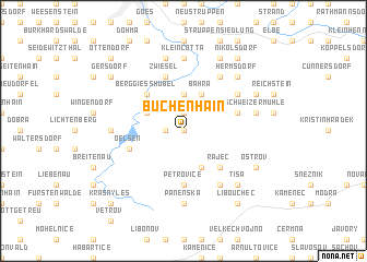 map of Buchenhain