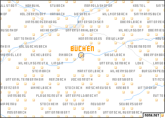 map of Buchen