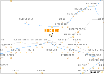 map of Buchen