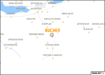 map of Buchen