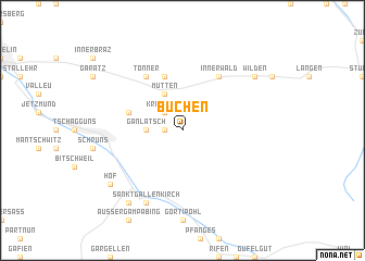 map of Buchen