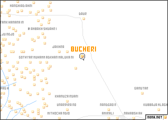 map of Bucheri