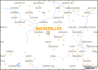 map of Bucherolles