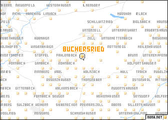 map of Buchersried