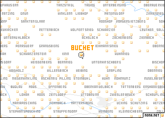 map of Buchet