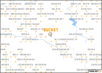 map of Buchet