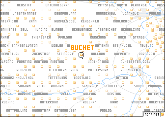 map of Buchet