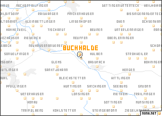 map of Buchhalde