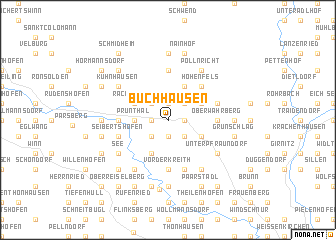 map of Buchhausen