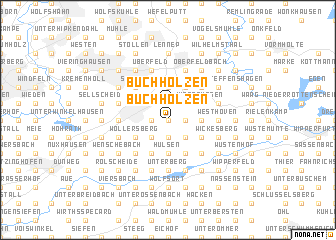 map of Buchholzen