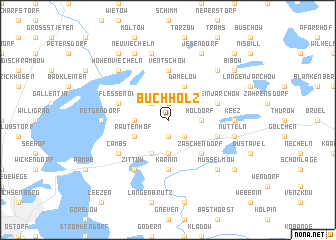 map of Buchholz