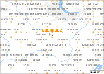 map of Buchholz