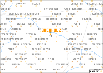 map of Buchholz