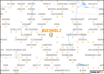 map of Buchholz