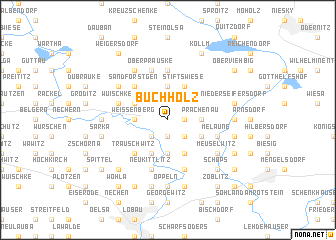 map of Buchholz